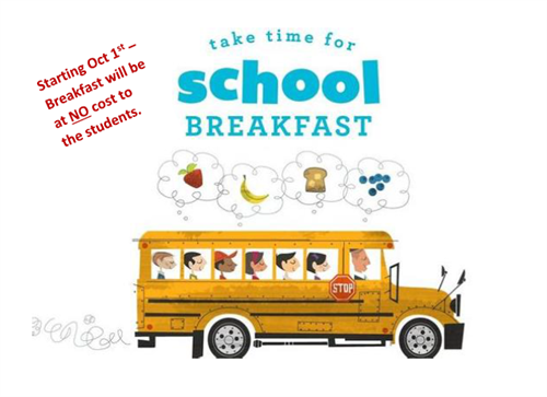 School Breakfast No Cost